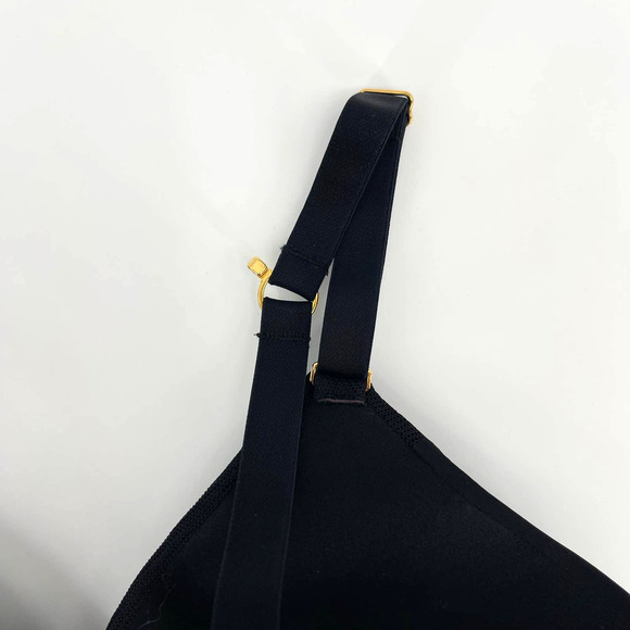 NWOT Lively The Front Close No-Wire Bra Black Size 36DD Wireless Comfortable - Picture 13 of 16